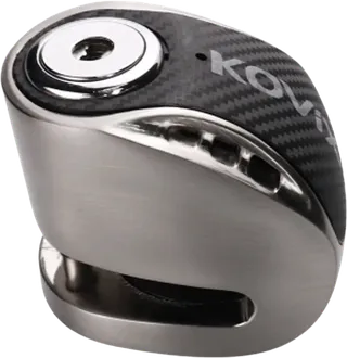 Kovix KNS6 Overlord Alarm Disc Lock 6mm - Brushed Metal