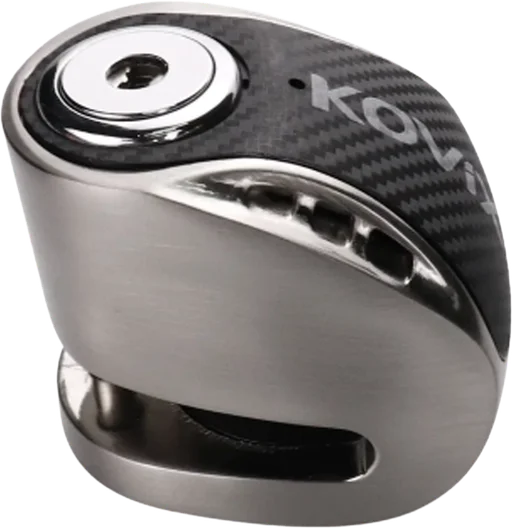 Kovix KNS6 Overlord Alarm Disc Lock 6mm - Brushed Metal