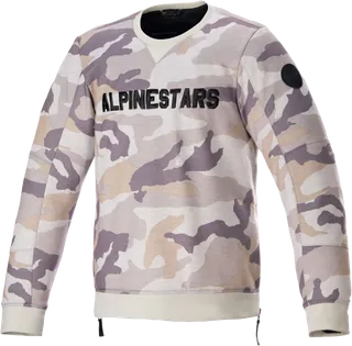 Alpinestars Legit Crew Fleece - Light Grey/Camo
