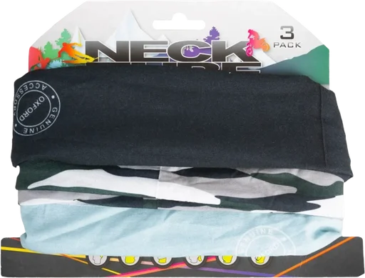 Oxford Neck Tube Camo 3-pack