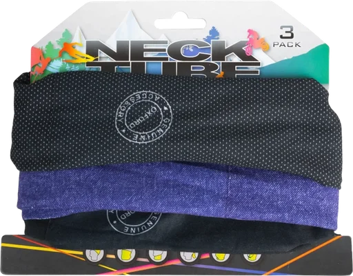 Oxford Neck Tube Jeans 3-pack