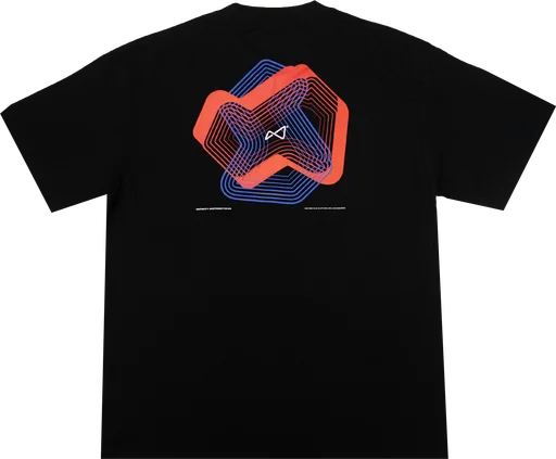 Infinity Outlines Tee - Black