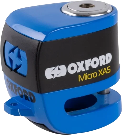 Oxford Scoot XA5 Alarm Disc Lock - Blue