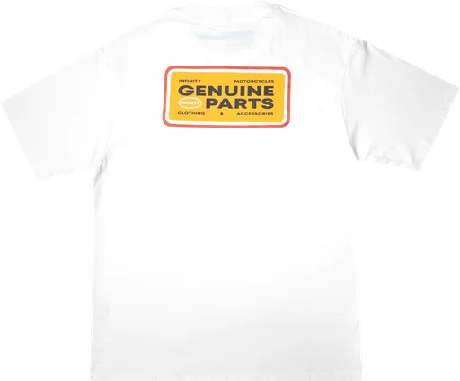 Infinity Parts Tee - White
