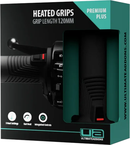 Ultimateaddons Premium Plus Heated Grips - 120mm
