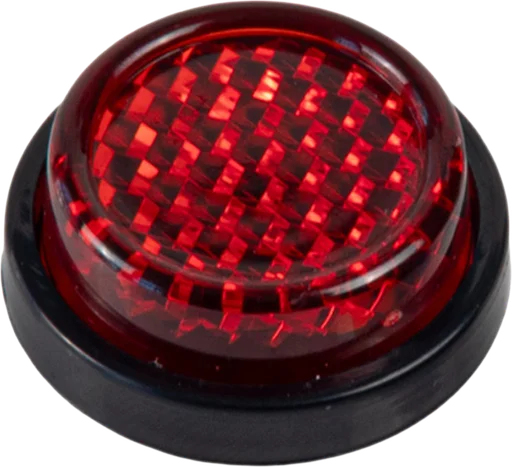 Riderr Self Adhesive Reflector 20mm - Red