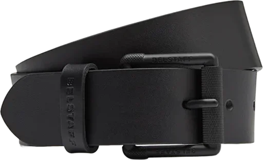 Belstaff Roller Buckle Belt - Black