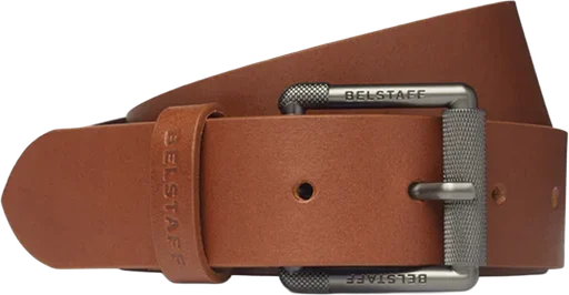 Belstaff Roller Buckle Belt - Earth Brown