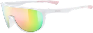 Uvex Glasses SP515 - White/Pink
