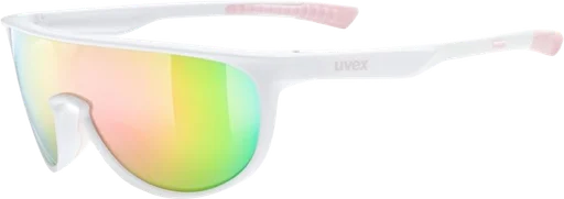 Uvex Glasses SP515 - White/Pink