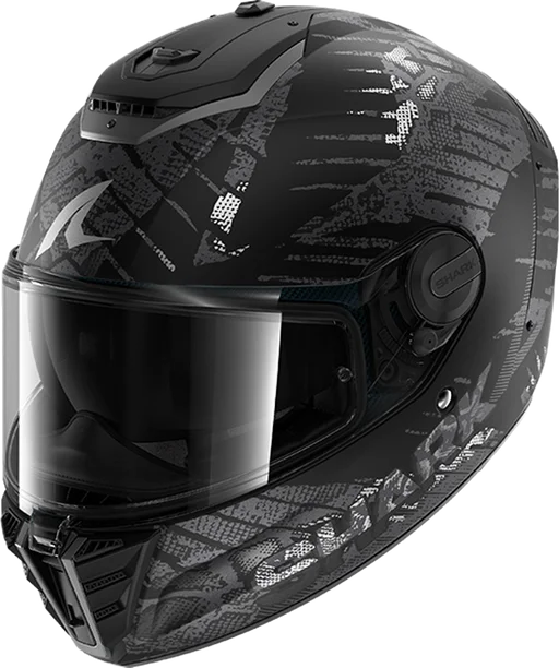 Shark Spartan RS Reptaia - Matt Black/Anthracite