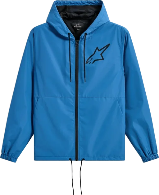 Alpinestars Speeder Chromium Windbreaker Jacket - Blue/Black