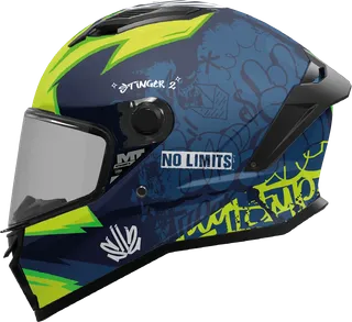MT Stinger 2 Tagger - Matt Blue/Fluo Yellow