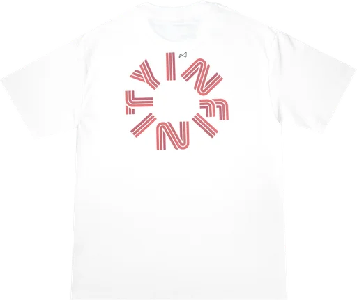 Infinity Trio Tee - White
