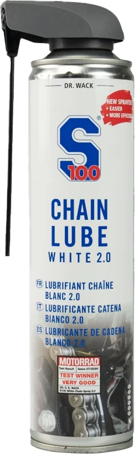 S100 White Chain Spray: 400ml