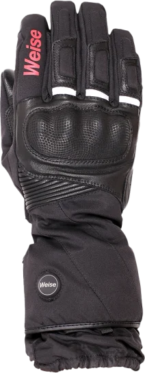 Weise Ion Textile Heated Gloves - Black, Black