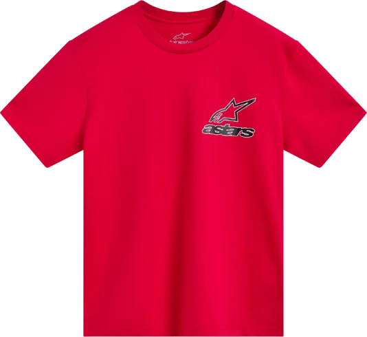 Alpinestars Lineout Short Sleeved CSF T-Shirt - Red