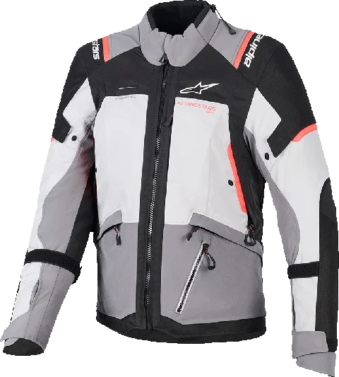 Alpinestars Andes V4 Drystar Ladies Jacket - Grey/Black/Coral