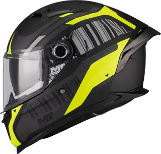 MT Braker SV Cockpit - Matt Black/Fluo Yellow