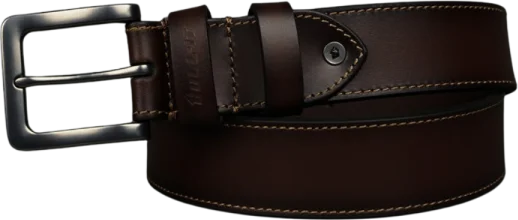 Bull-It Leather Belt - Brown, Brown