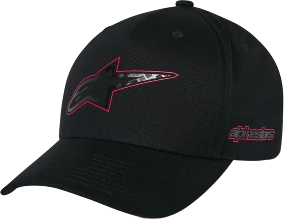 Alpinestars Carbon Fiber Snapback Cap - Black, Black