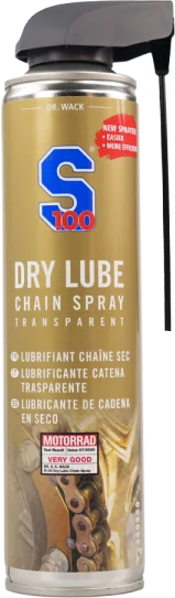 S100 Dry Chain Lube: 400ml