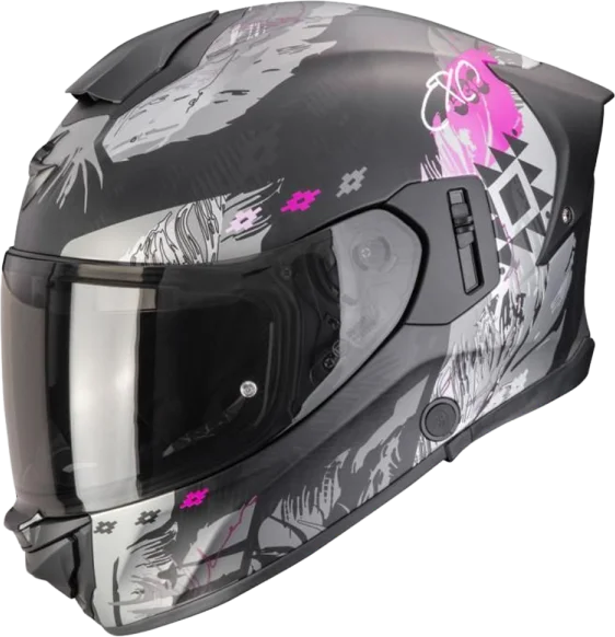 Scorpion EXO-530 Hadji - Matt Black/Pink, Pink