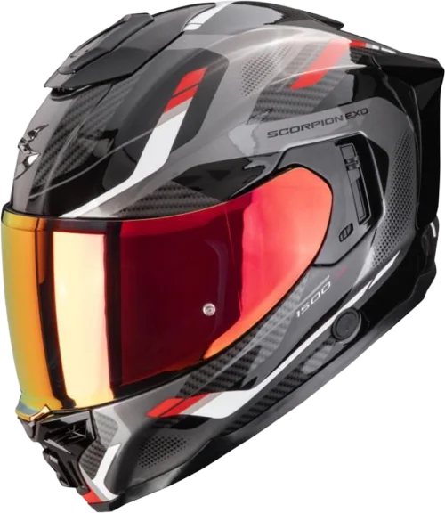 Scorpion EXO-1500 Sleek - Black/Red