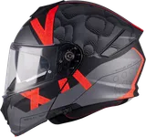 MT Helmet Genesis R Shift B15 Matt Black / Red — view 2 of 2