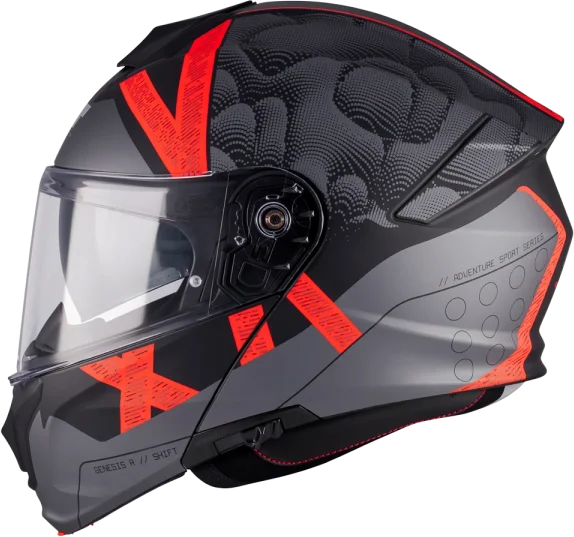 MT Genesis R Shift - Matt Black/Red, Red