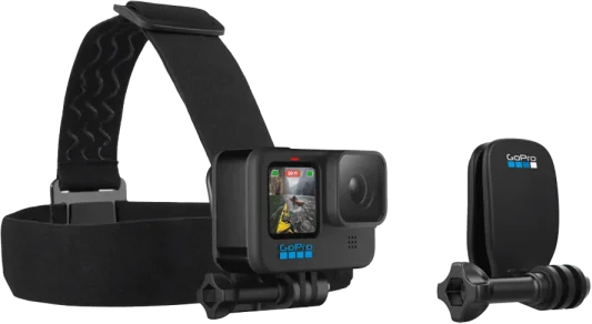 GoPro Head Strap & Quickclip, Black