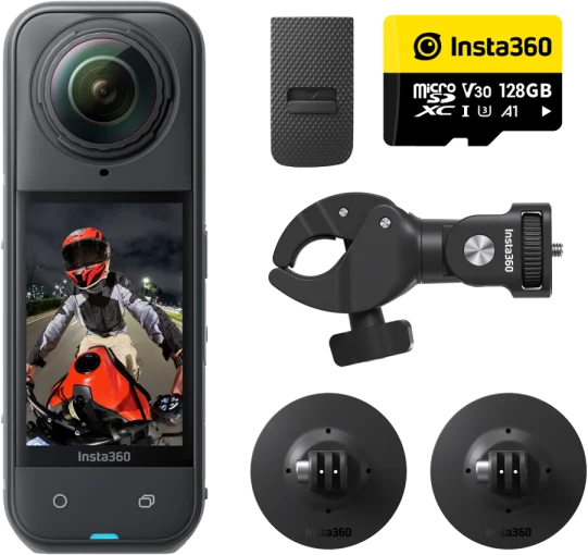 Insta360 X5 Motorcycle Bundle