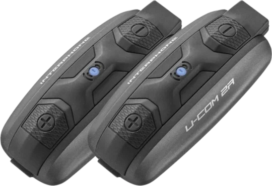 Interphone UCOM 2R Bluethooth - Twin Pack, Black