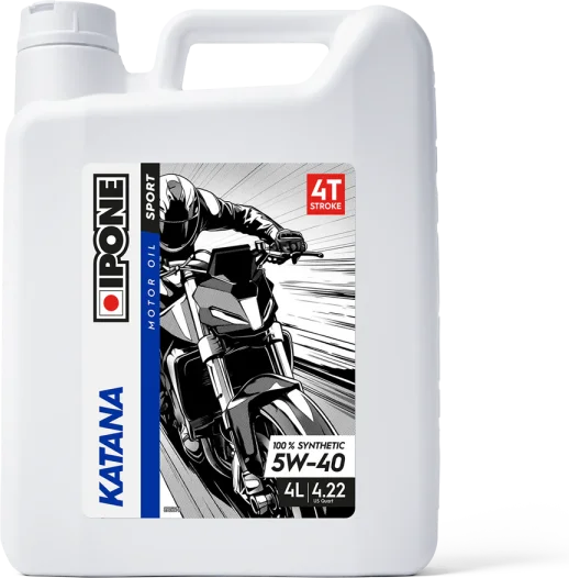 Ipone Moto 4 Stroke Katana 5W-40 4 Ltr