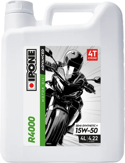 Ipone Moto 4 Stroke R4000 15W-50 4 Ltr