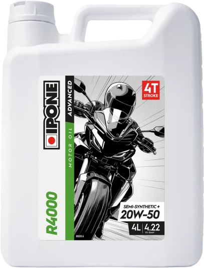 Ipone Moto 4 Stroke R4000 20W-50 4 Ltr
