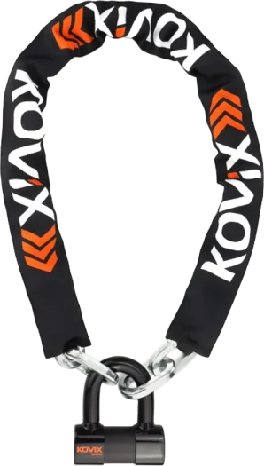 Kovix KHS Steel Thunder Mini U Lock 16mm & Chain 1.2M x 12mm