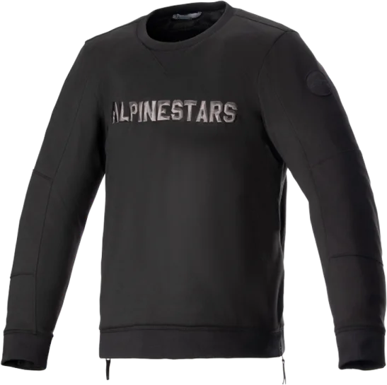 Alpinestars Legit Crew Fleece - Black/Cool Grey, Black