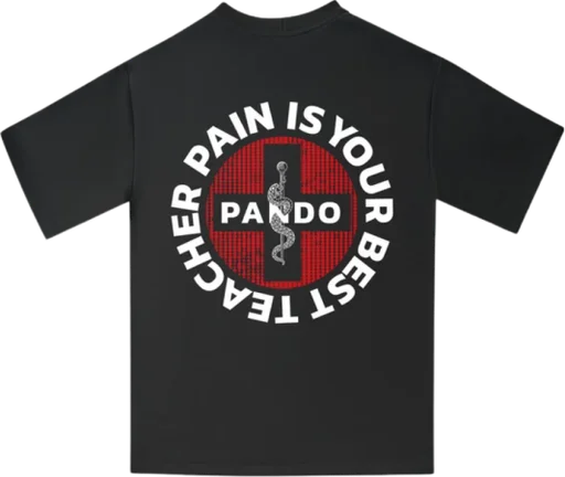 Pando Moto Luke Pain Oversized T-Shirt