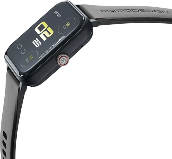 MOMO Design Momo Stealth Smart Watch, Black