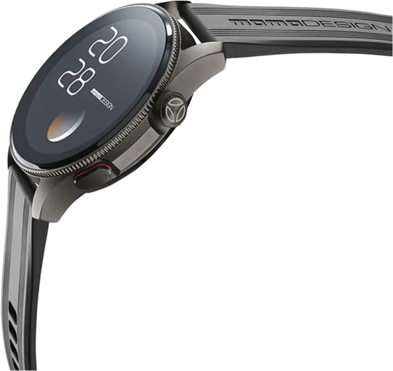 MOMO Design Momo Zero Smart Watch, Black