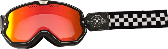 Origine Goggles Chequered - Black/White, Black