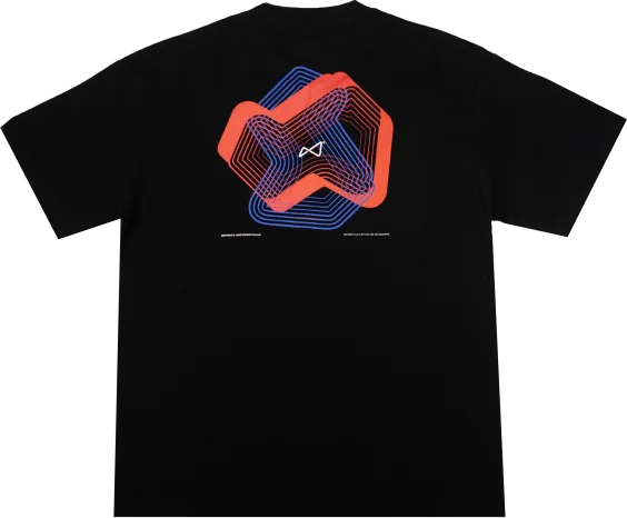 Infinity Outlines Tee - Black, Black