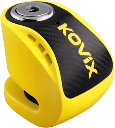Kovix KNS6 Overlord Alarm Disc Lock 6mm - Yellow, Yellow