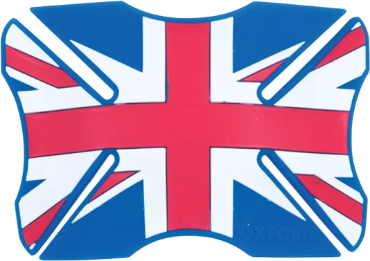 Oxford Helmet Bumper - Union Jack, Green