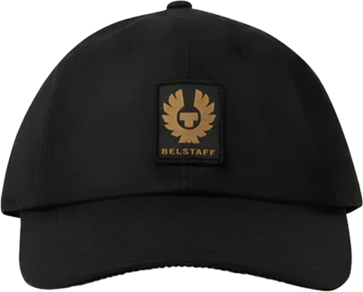 Belstaff Pheonix Patch Cap - Black, Black