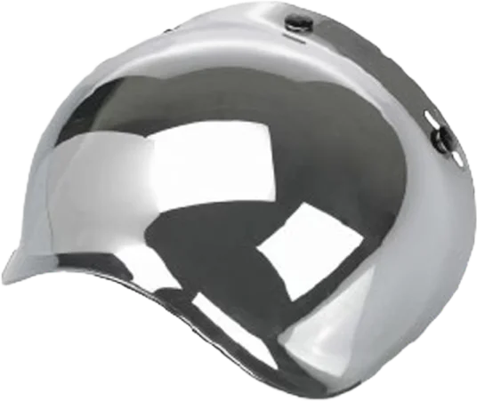 Origine Primo Bubble Mirror Visor, Silver