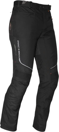 Richa Colorado Prime Ladies Trousers - Black, Black Short