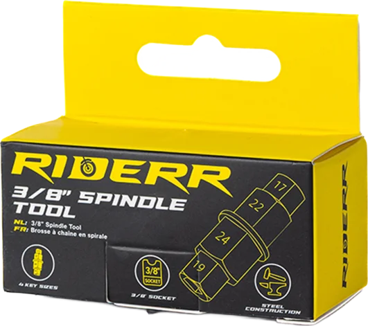 Riderr Spindle Tool - Black, Black