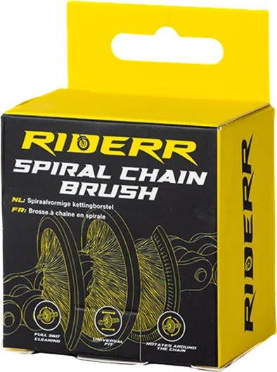 Riderr Spiral Brush - Yellow, Yellow